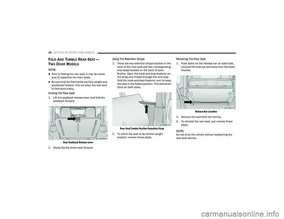 JEEP WRANGLER 4XE 2021  Owners Manual 