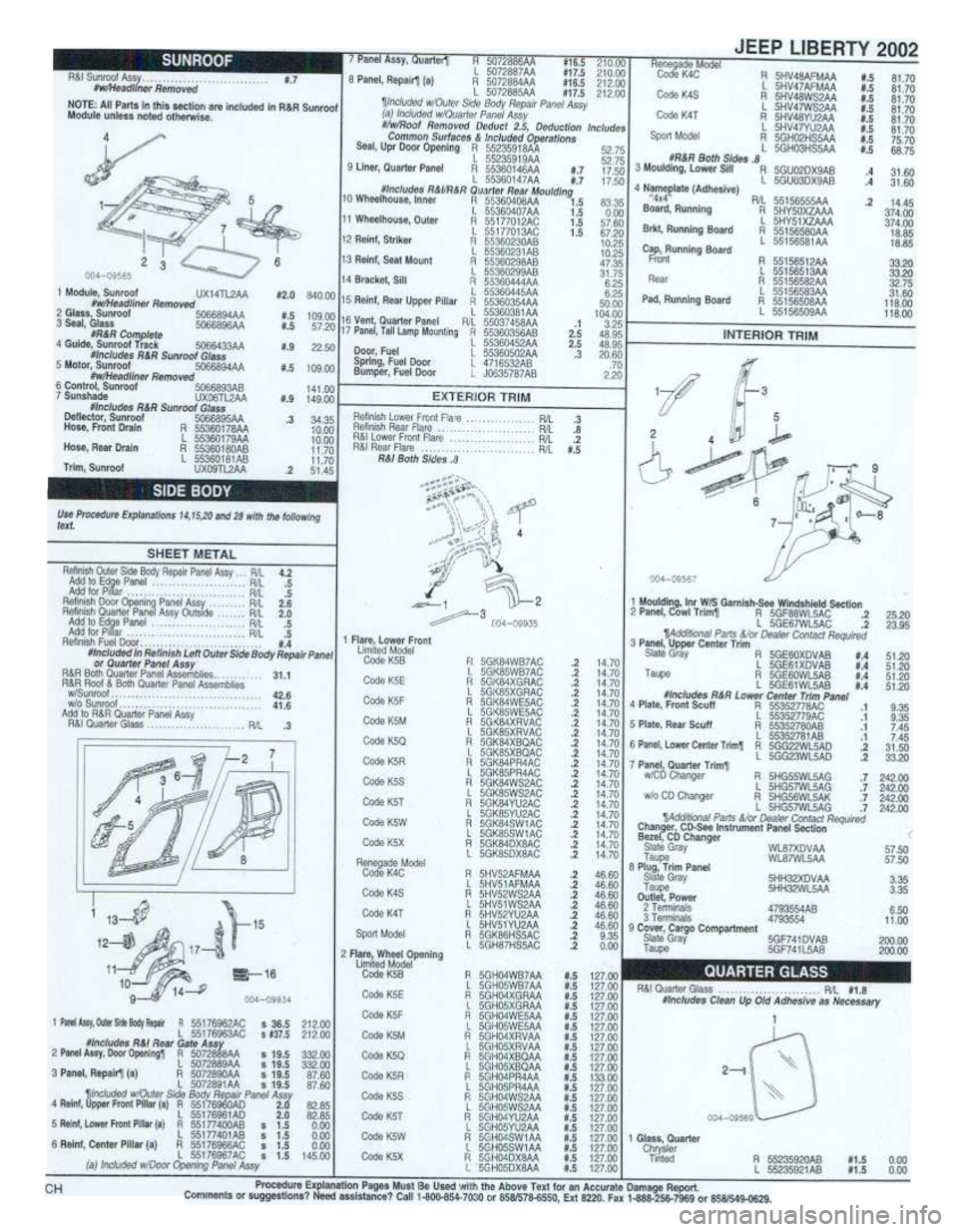 JEEP LIBERTY 2002 KJ / 1.G Workshop Manual 