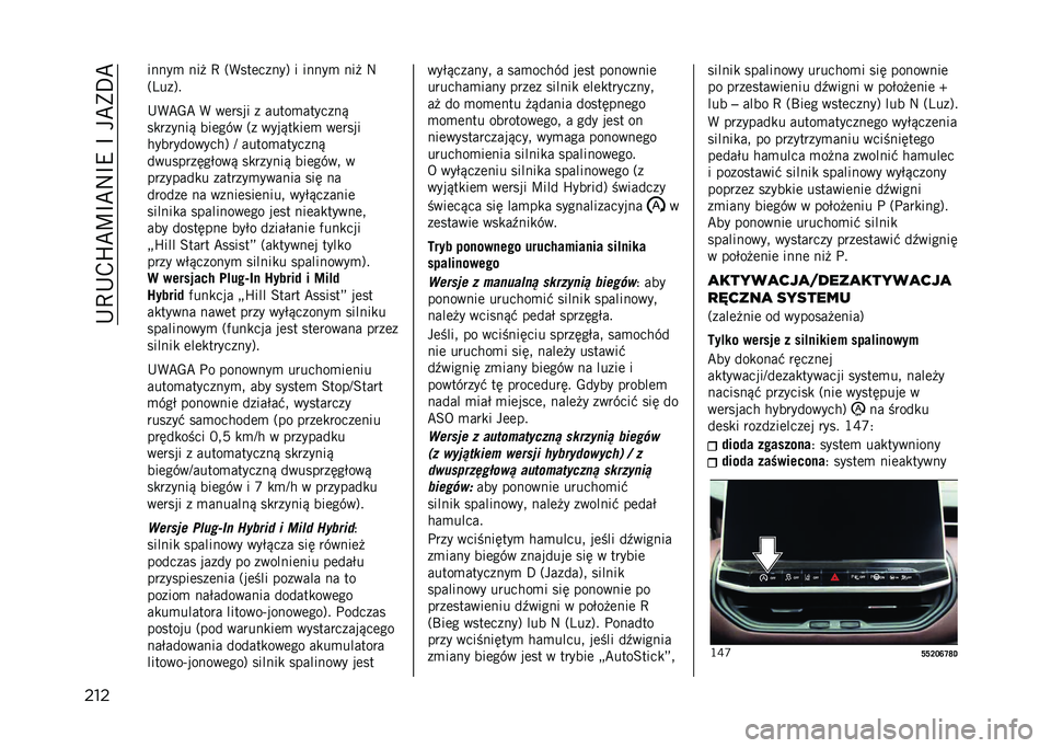 JEEP COMPASS 2023  Instrukcja obsługi (in Polish) ��+�D�+�,�L�C�K�B�C�:�B�9��B���C�)�E�C
���
�����
 ���  �D �3�(���	�����6 � �����
 ���  �:
�3�4���6�
�+�(�C�-�C �( ��	���� � �����
�������&
��
������&
