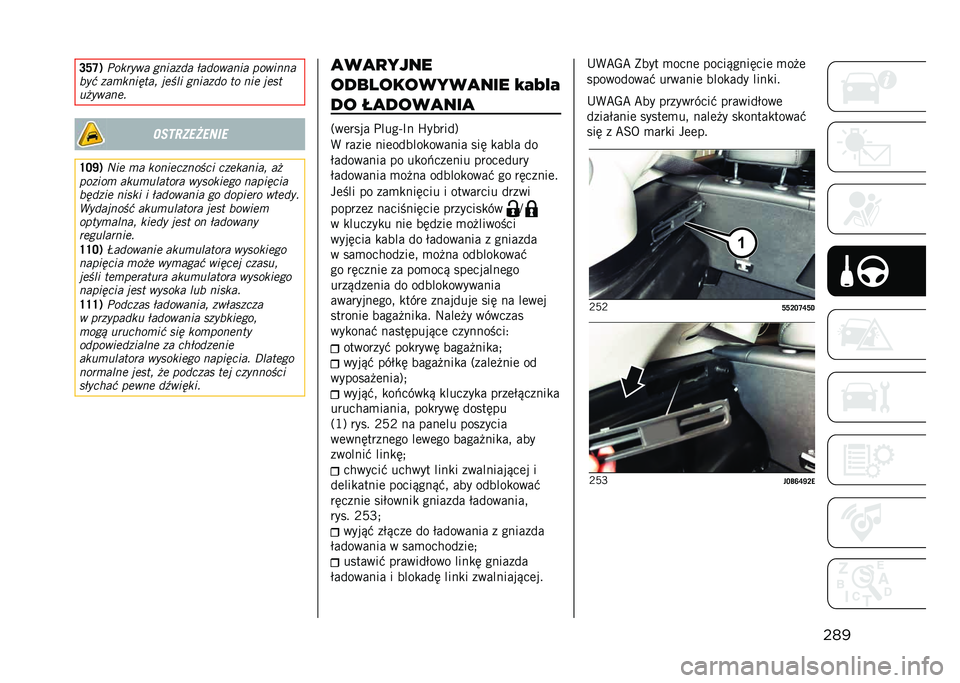 JEEP COMPASS 2023  Instrukcja obsługi (in Polish) ���
�N�O�W�)��	����� ������
� ���
�	����� ��	�����
� �� ���
����%���# ���!�� ������
�	 ��	 ��� ����
��(������
����	�
������
�U�L�X