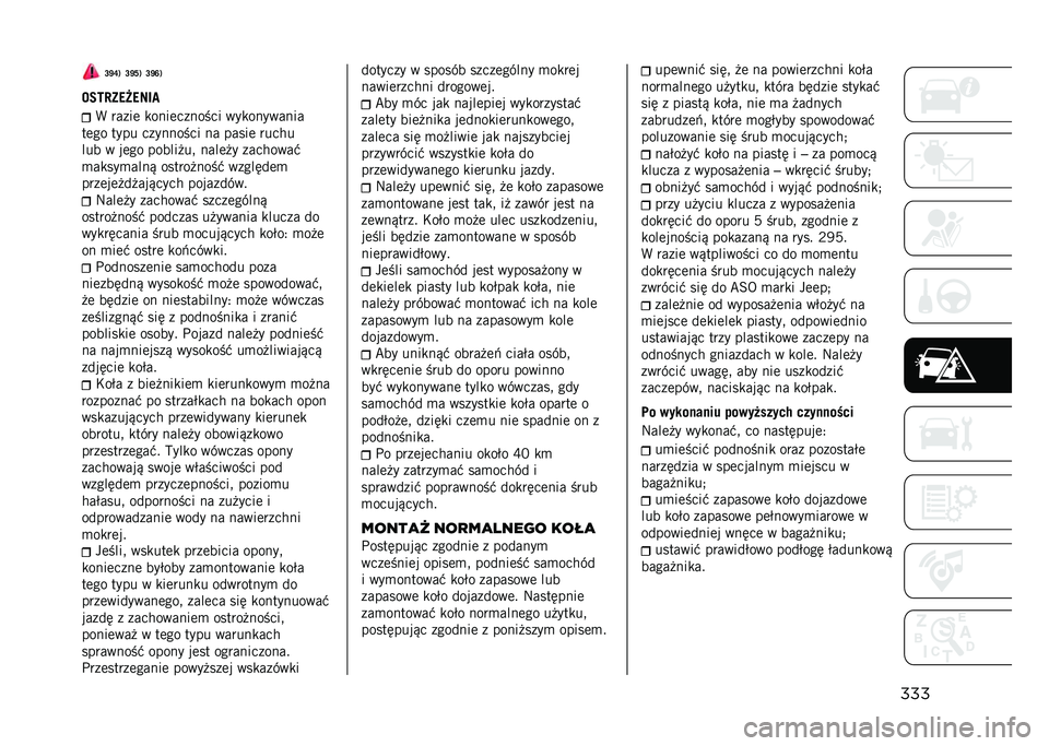 JEEP COMPASS 2023  Instrukcja obsługi (in Polish) ���
�N�X�Q�) �N�X�O�) �N�X�P�)
�6��7�;�B�1�D�1�8��
�( �����	 �
����	������� ���
��������
��	�� ���� ��������� �� �����	 �����
��� � ��	��
