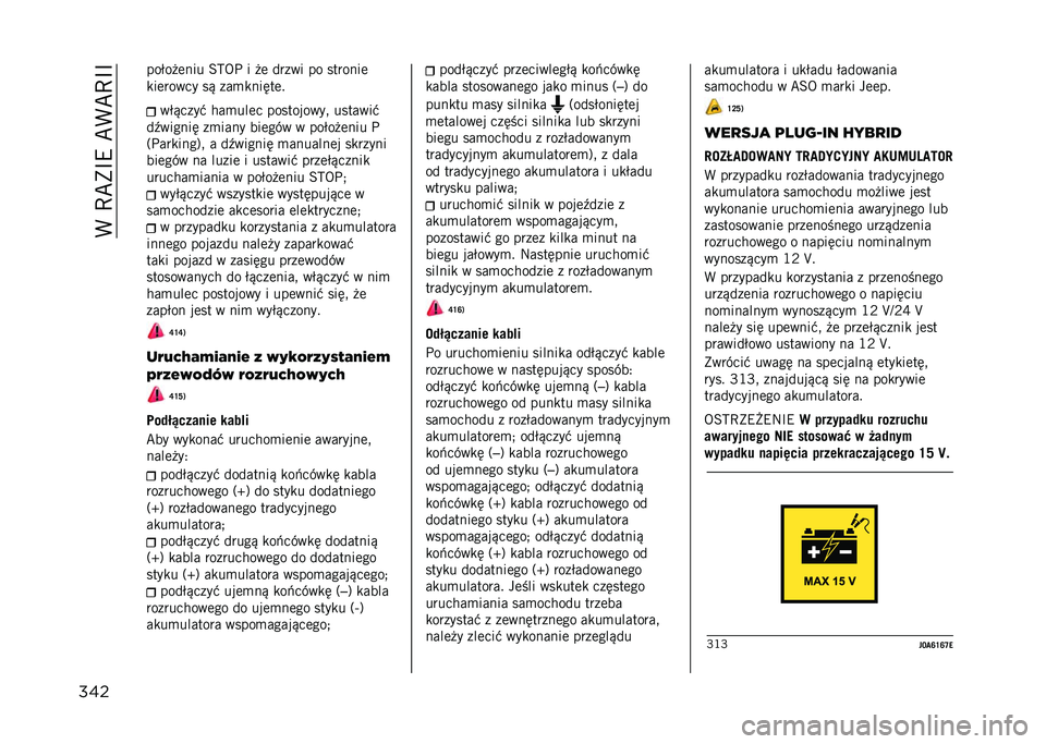 JEEP COMPASS 2023  Instrukcja obsługi (in Polish) ��(��D�C�)�B�9��C�(�C�D�B�B
���
���$�� �	��� �=�?�5� � � �	 ����� �� �������	
�
��	����� ��& ���
�
�����	�
��$�&����" ���
���	� ���������� �