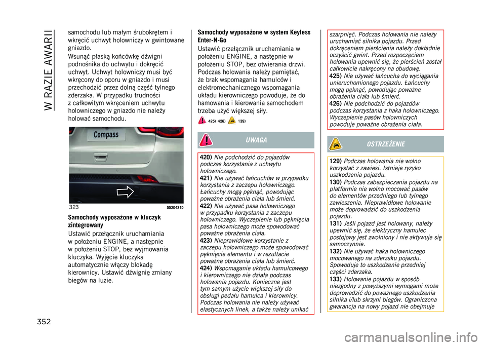 JEEP COMPASS 2023  Instrukcja obsługi (in Polish) ��(��D�C�)�B�9��C�(�C�D�B�B
���
���
������ ��� �
��$��
 ������
����	�
 �
��
�����" ������ ���������� � ����������	
��������
�(����