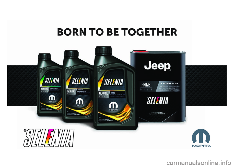 JEEP COMPASS 2023  Instrukcja obsługi (in Polish) BORN TO BE TOGETHERBORN TO BE TOGETHER 