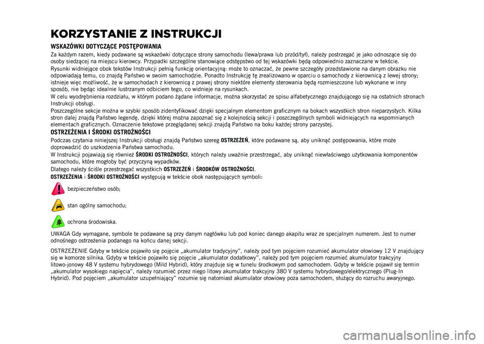 JEEP COMPASS 2023  Instrukcja obsługi (in Polish) ���
�����
��� � �����
�����
���9��B�H��9� �3�6�7�?�#�B�C�#�1 �	�6��7�K�	�6���8��
�)� �
�� ���
 ����	�
� �
��	�� ��������	 ��& ���
�����
� ����