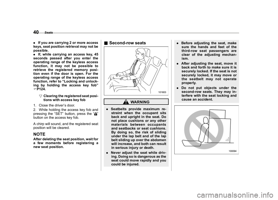SUBARU ASCENT 2022  Owners Manual ������
