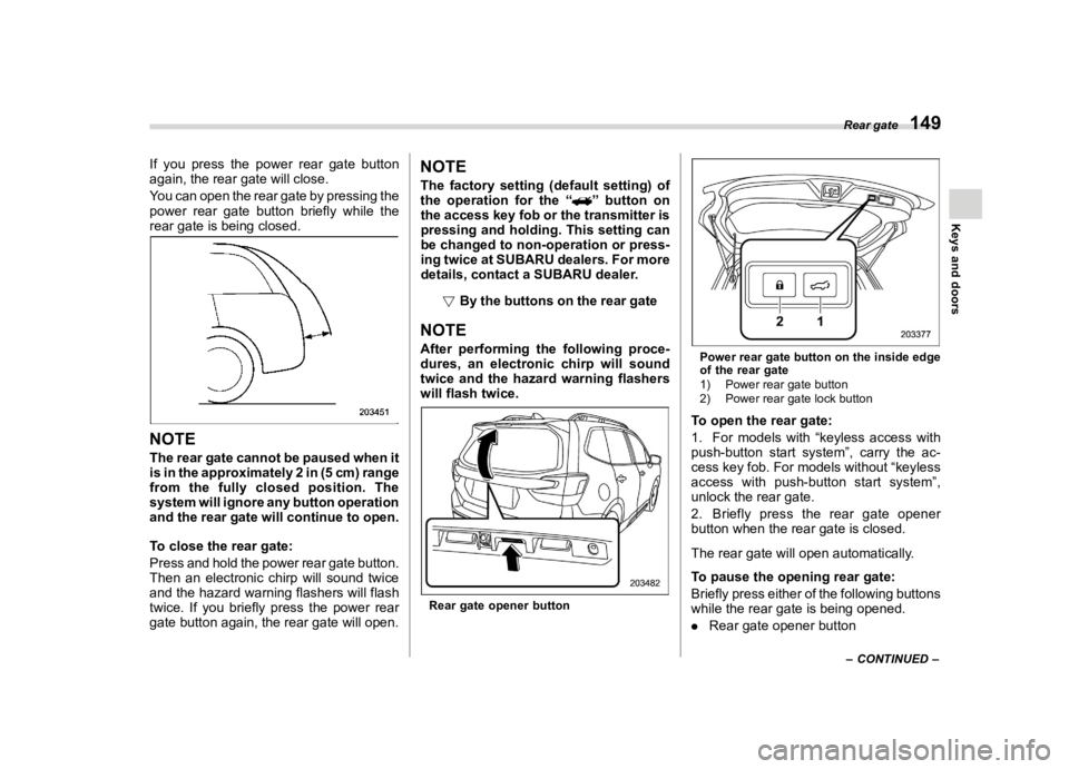 SUBARU FORESTER 2022  Owners Manual �������
