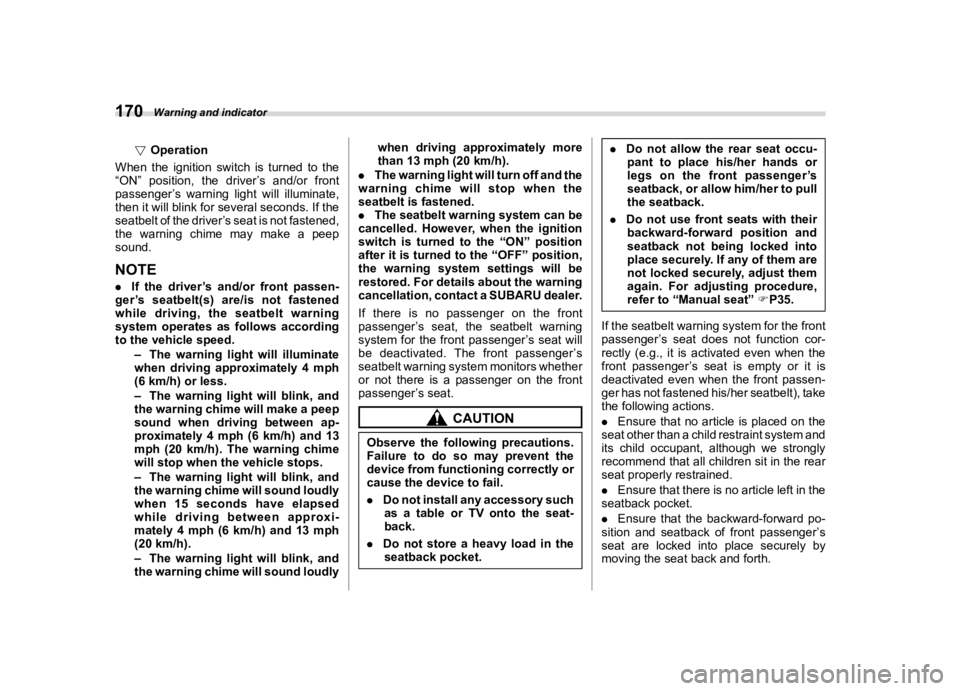 SUBARU FORESTER 2022  Owners Manual �������
