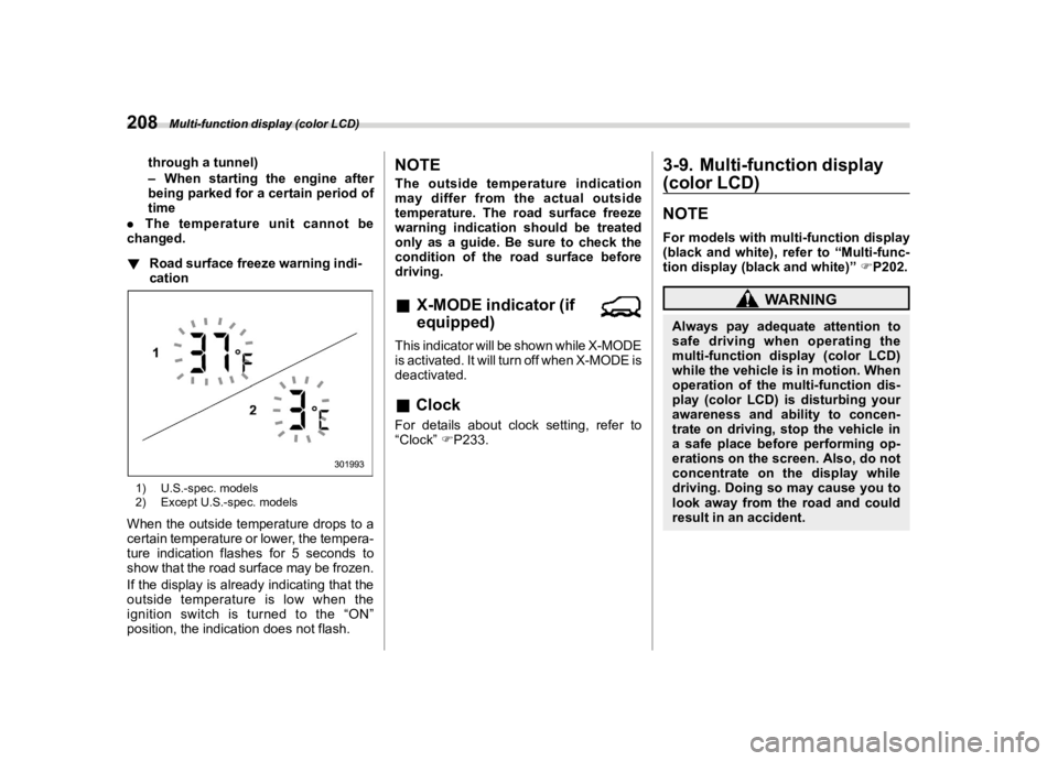SUBARU FORESTER 2022  Owners Manual �������
