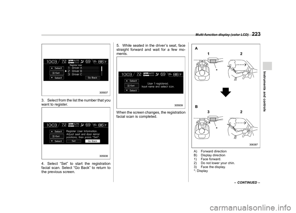 SUBARU FORESTER 2022  Owners Manual �������
