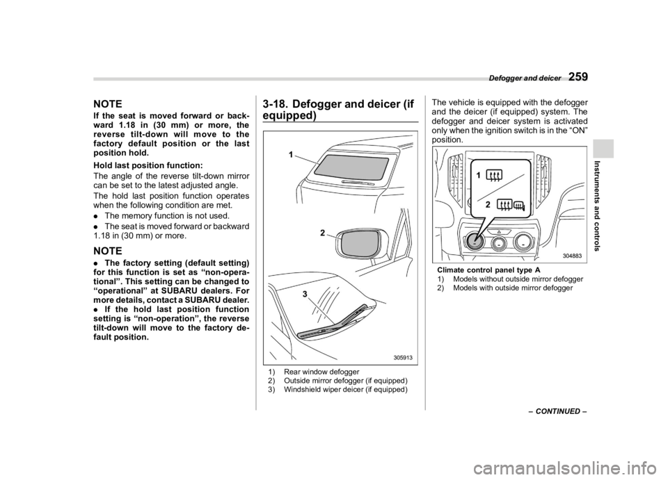 SUBARU FORESTER 2022  Owners Manual �������
