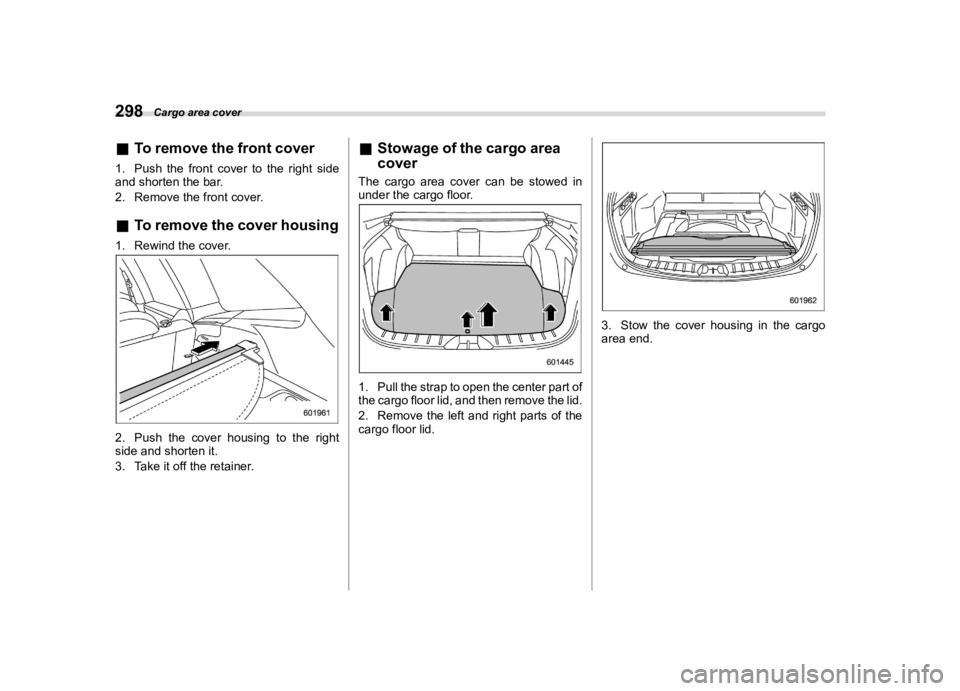 SUBARU FORESTER 2022  Owners Manual �������
