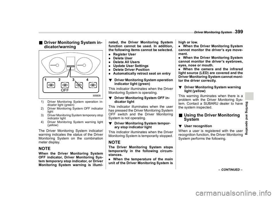 SUBARU FORESTER 2022  Owners Manual �������
