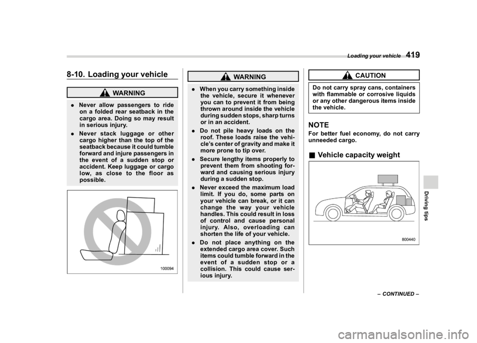 SUBARU FORESTER 2022  Owners Manual �������

