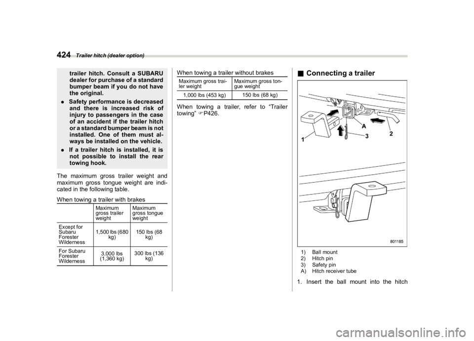 SUBARU FORESTER 2022  Owners Manual �������
