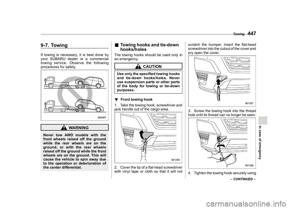 SUBARU FORESTER 2022  Owners Manual �������
