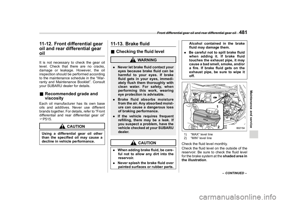 SUBARU FORESTER 2022  Owners Manual �������
