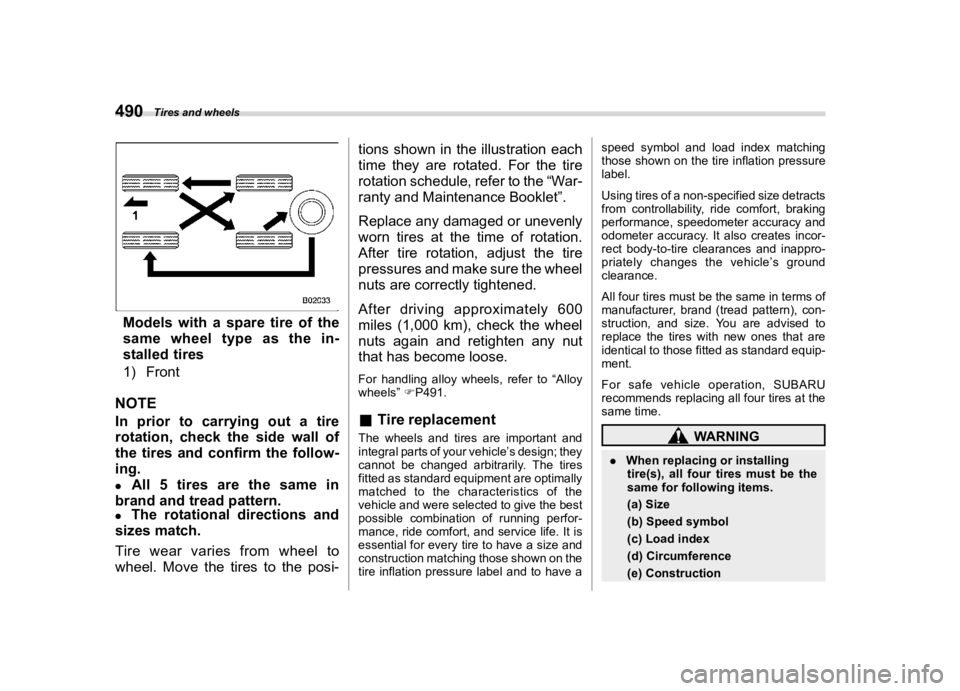 SUBARU FORESTER 2022  Owners Manual �������
