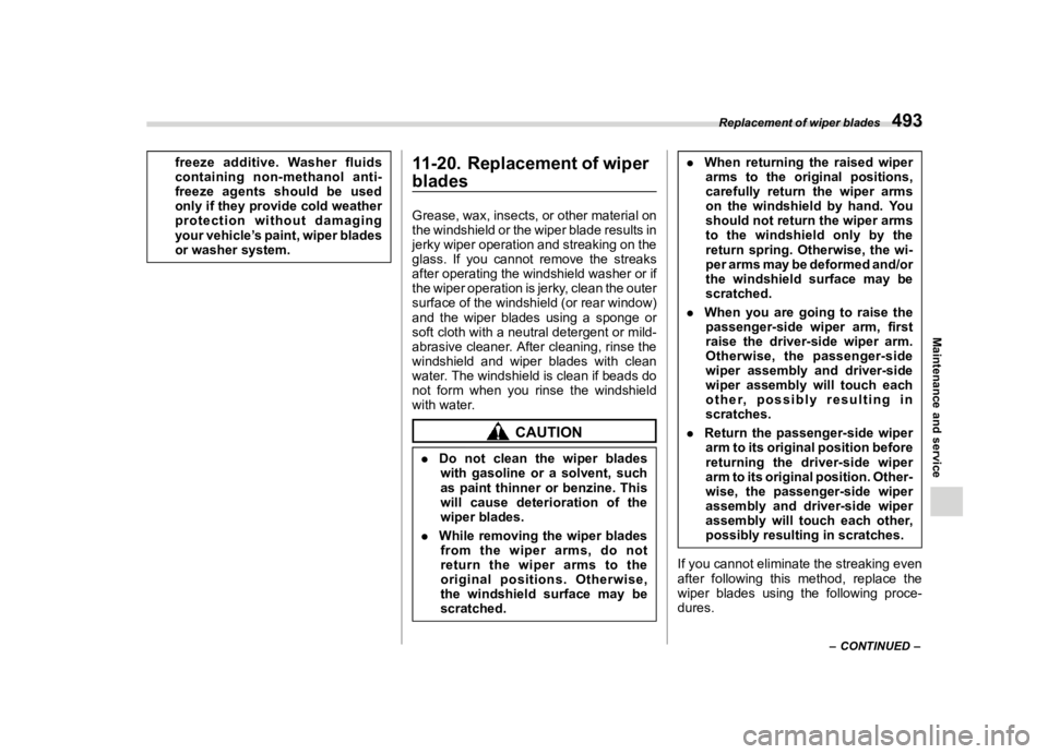 SUBARU FORESTER 2022  Owners Manual �������
