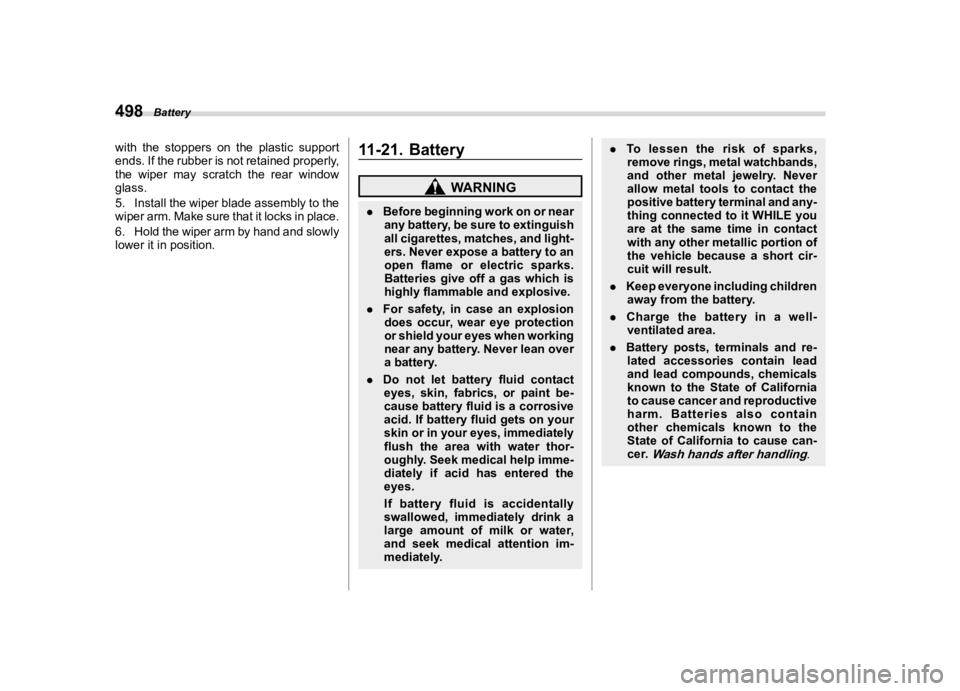 SUBARU FORESTER 2022  Owners Manual �������
