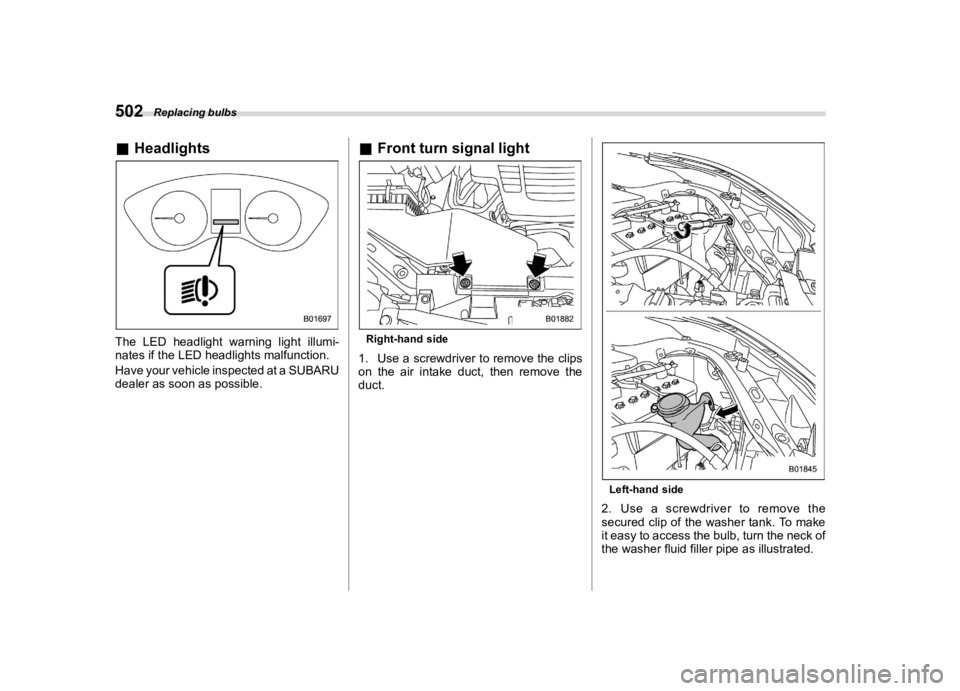 SUBARU FORESTER 2022  Owners Manual �������
