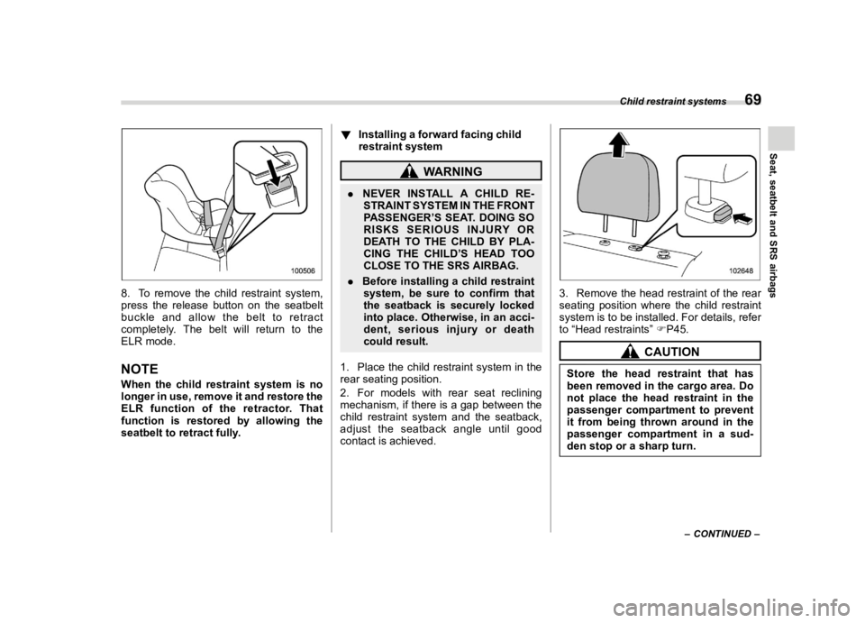 SUBARU FORESTER 2022  Owners Manual ������
