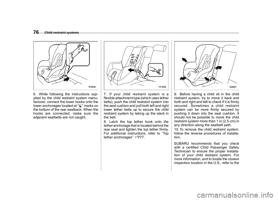 SUBARU FORESTER 2022  Owners Manual ������

