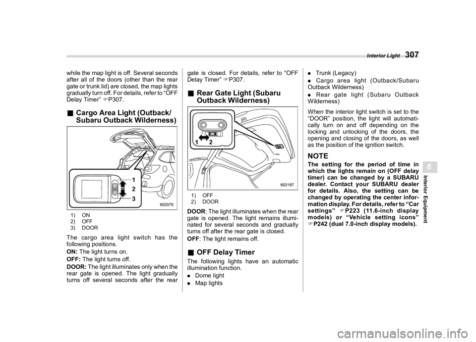 SUBARU LEGACY 2022  Owners Manual �������
