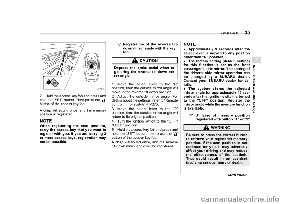 SUBARU LEGACY 2022  Owners Manual ������
