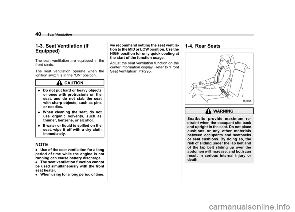 SUBARU LEGACY 2022  Owners Manual ������
