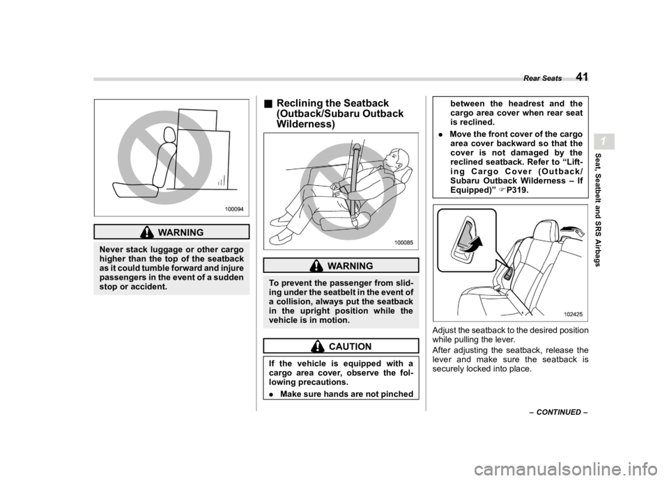 SUBARU LEGACY 2022  Owners Manual ������
