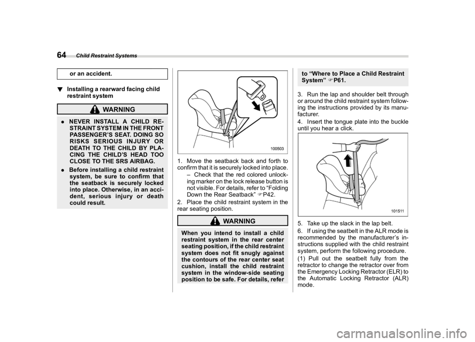 SUBARU LEGACY 2022  Owners Manual ������
