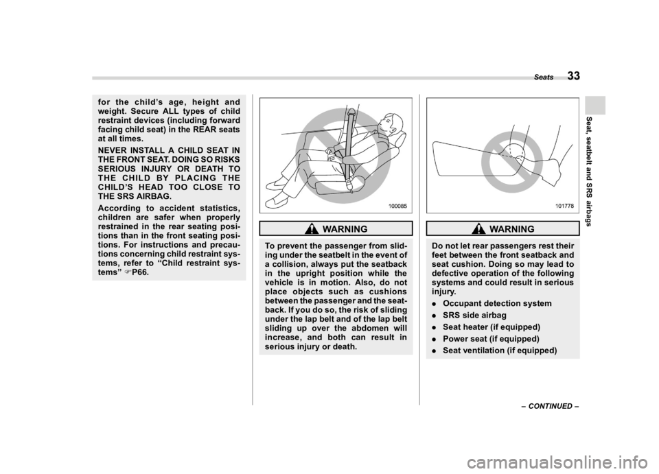 SUBARU ASCENT 2021  Owners Manual ������
