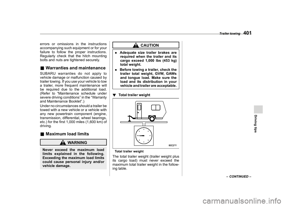 SUBARU ASCENT 2021  Owners Manual �������
