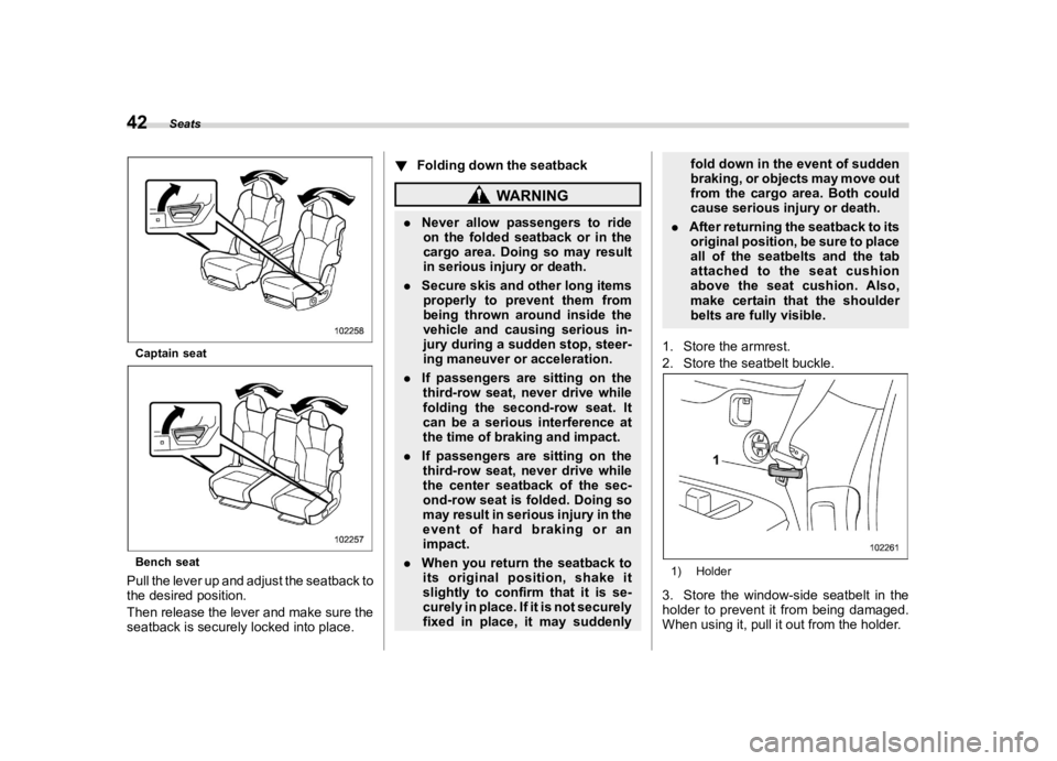 SUBARU ASCENT 2021  Owners Manual ������
