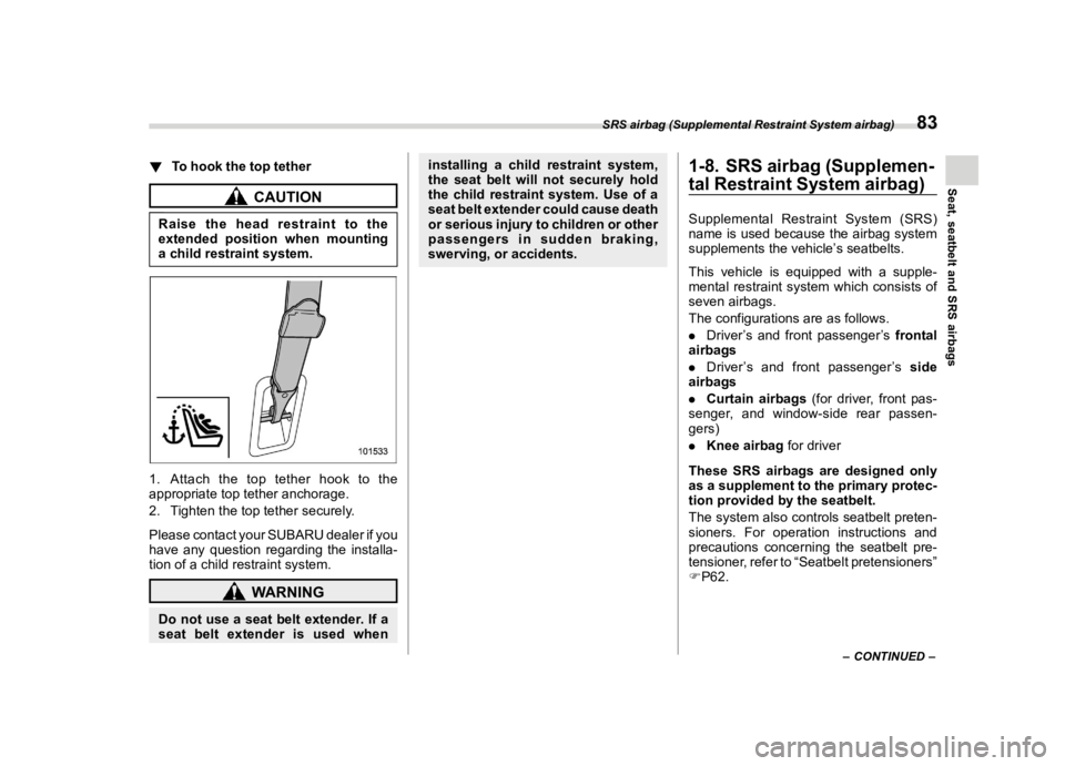 SUBARU ASCENT 2021  Owners Manual ������
