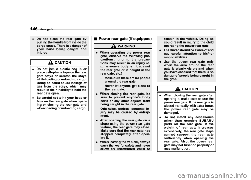 SUBARU FORESTER 2021  Owners Manual �������
