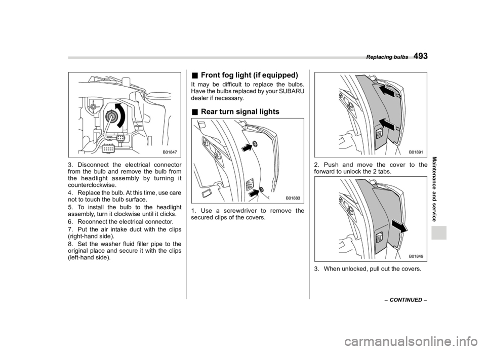 SUBARU FORESTER 2021  Owners Manual �������
