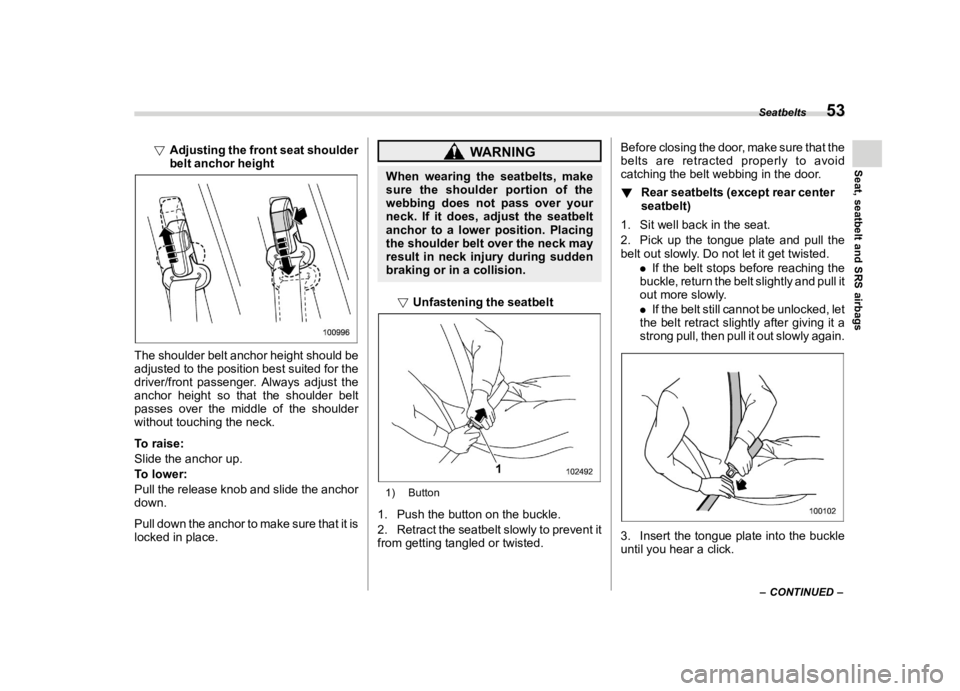 SUBARU FORESTER 2021  Owners Manual ������
