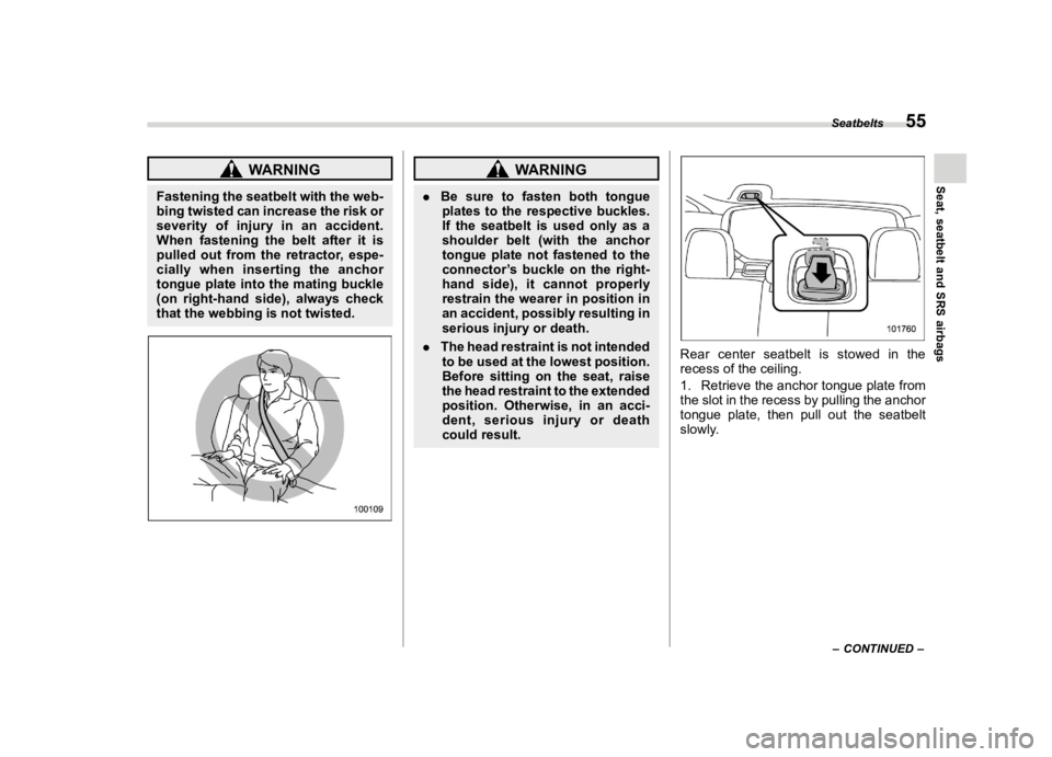 SUBARU FORESTER 2021  Owners Manual ������
