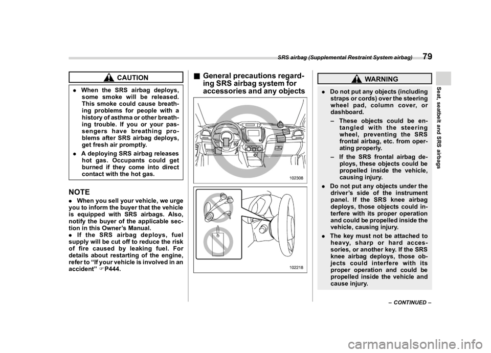 SUBARU FORESTER 2021  Owners Manual ������

