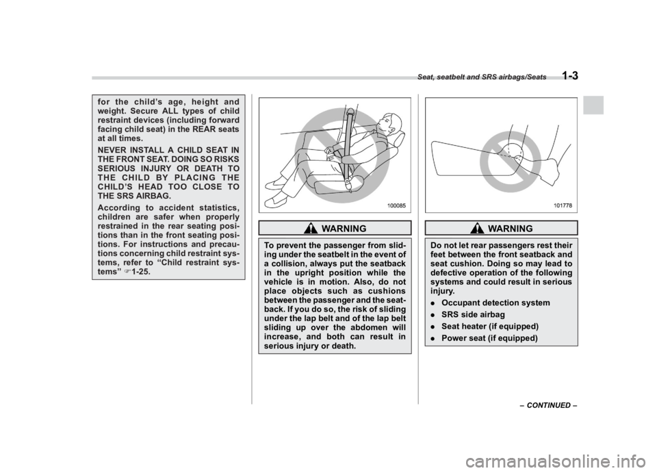 SUBARU CROSSTREK 2021  Owners Manual ������
