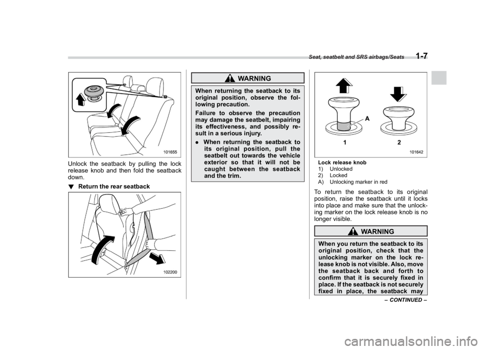 SUBARU CROSSTREK 2021  Owners Manual ������
