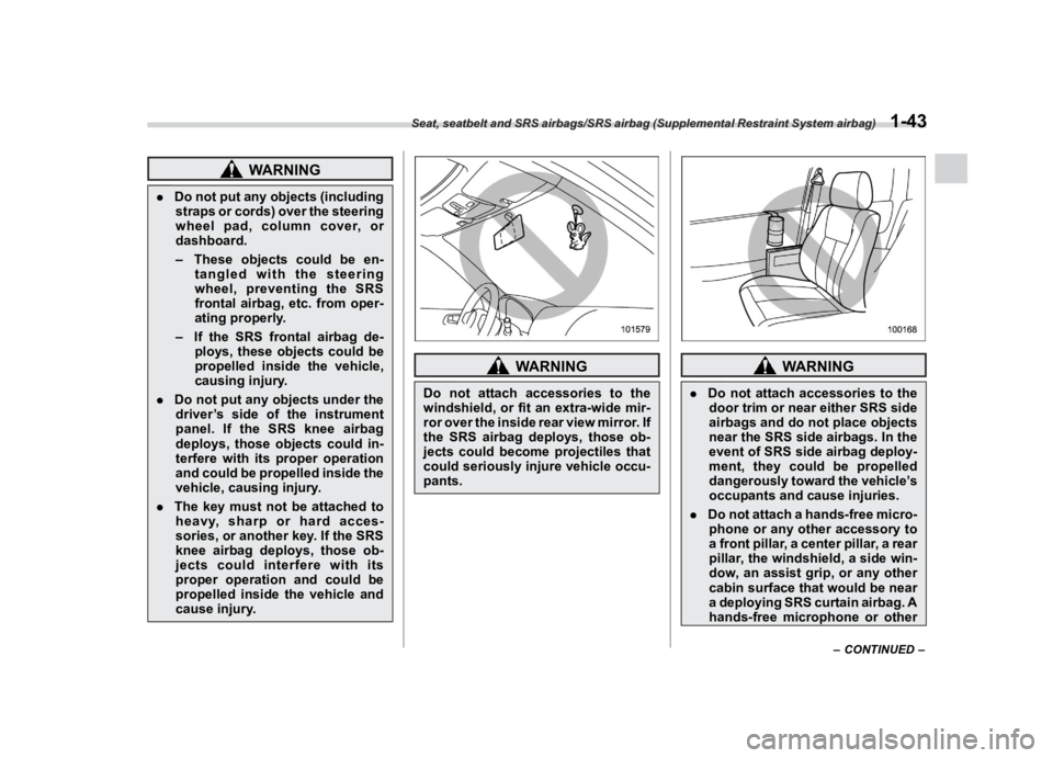 SUBARU CROSSTREK 2021  Owners Manual ������
