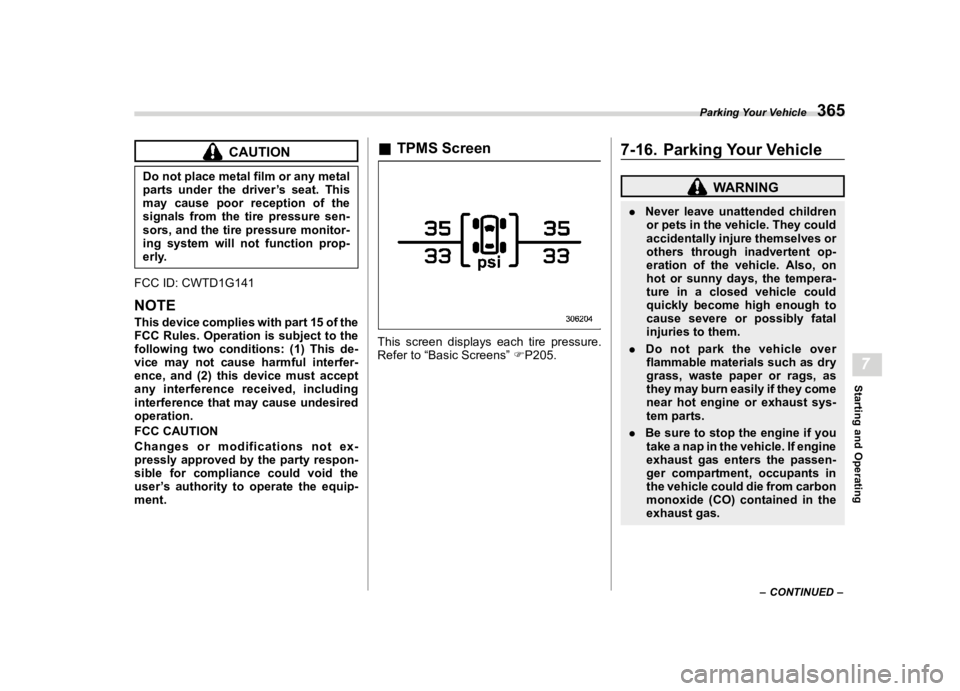 SUBARU LEGACY 2021  Owners Manual �������
