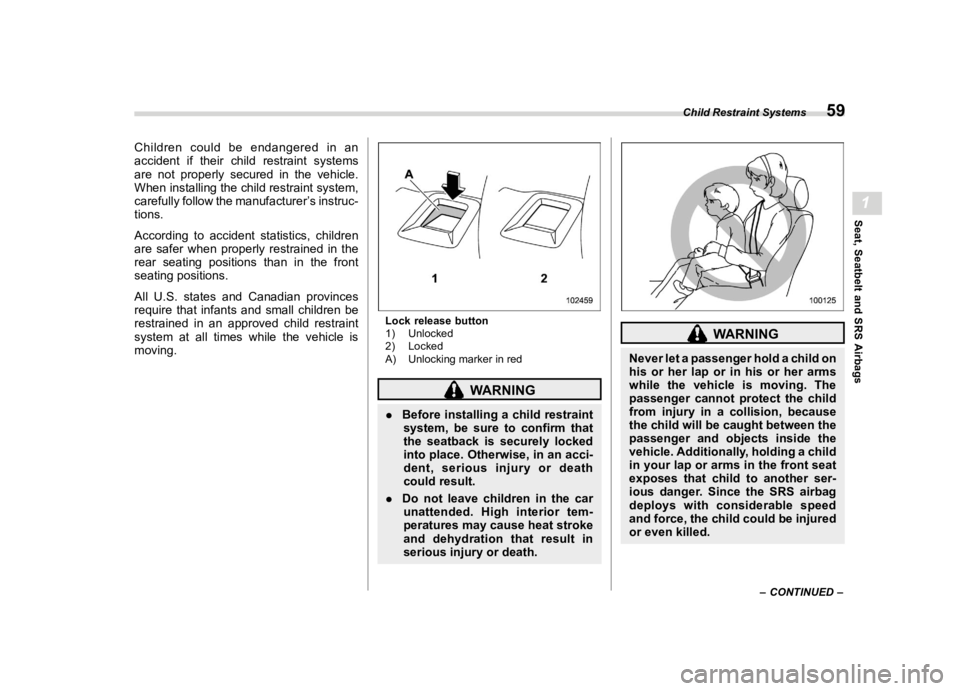 SUBARU LEGACY 2021  Owners Manual ������
