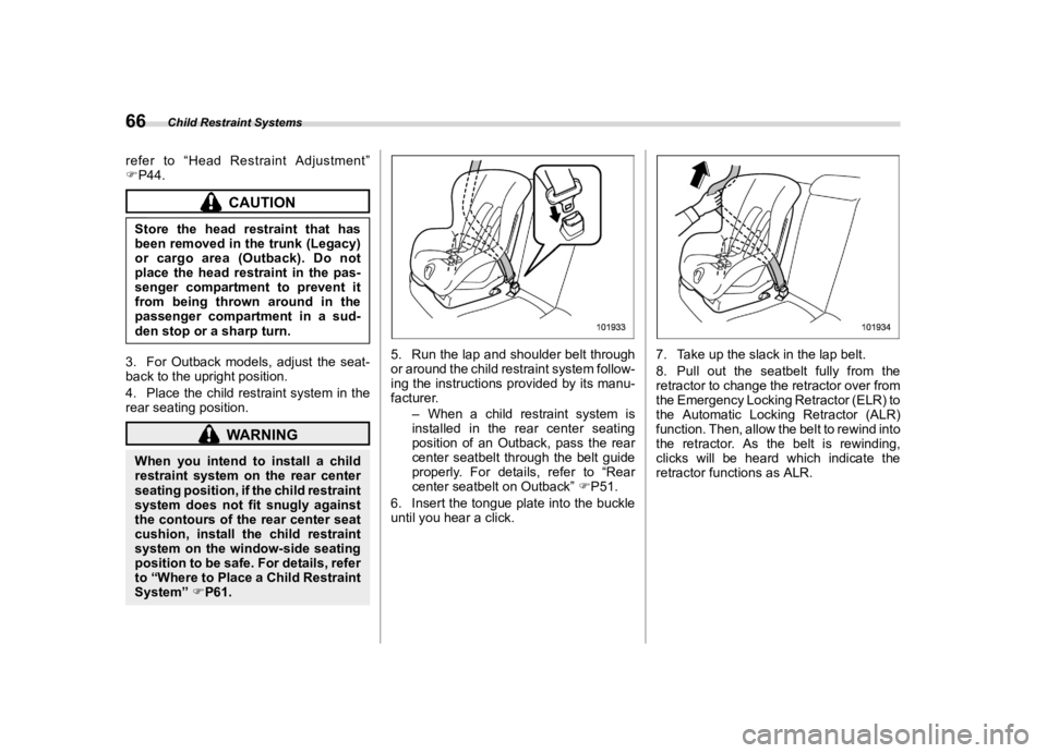 SUBARU LEGACY 2021  Owners Manual ������
