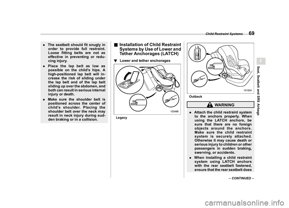 SUBARU LEGACY 2021  Owners Manual ������
