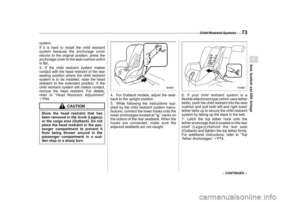 SUBARU LEGACY 2021  Owners Manual ������
