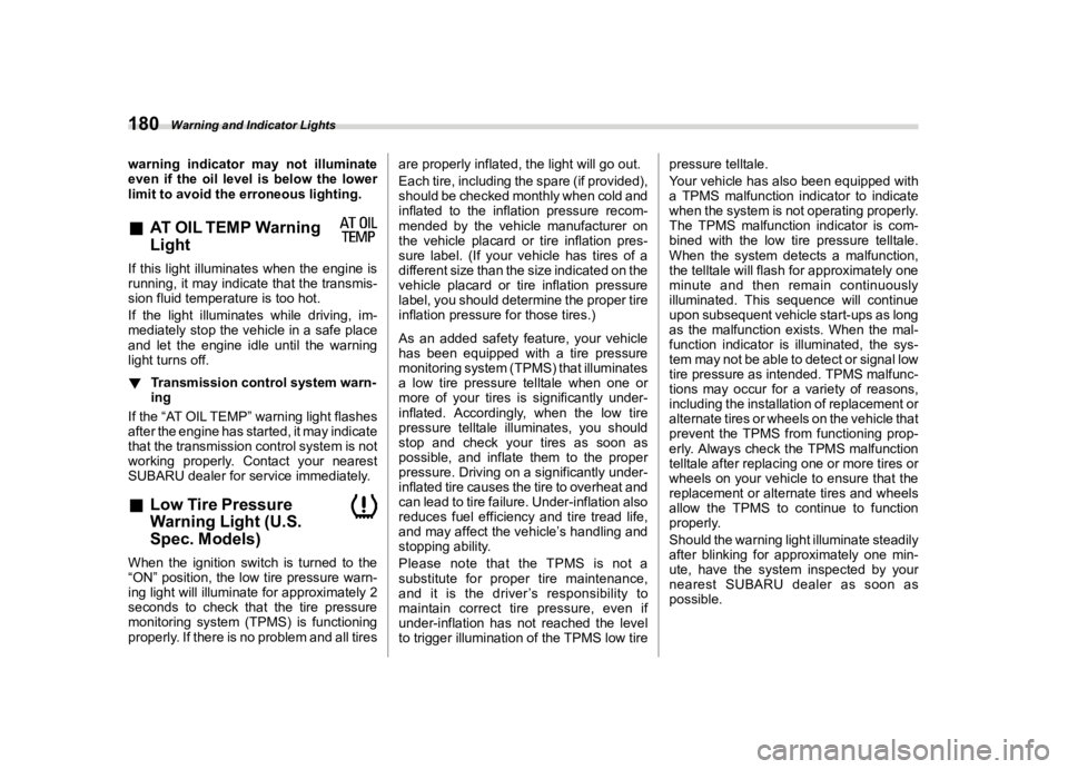 SUBARU LEGACY 2020  Owners Manual �������

